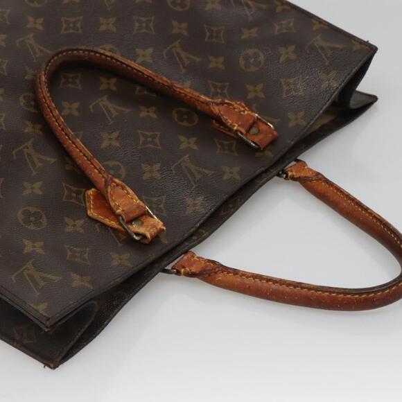 LOUIS VUITTON Monogram Sac Plat Hand Bag M51140 - Picture 6 of 12